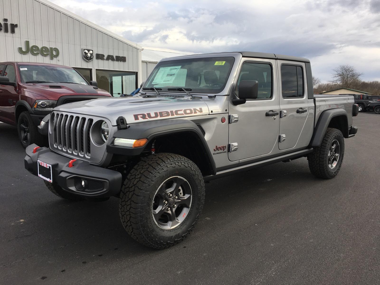 New 2020 JEEP Gladiator Rubicon 4x4 Crew Cab in New Athens #3378 | Weir ...